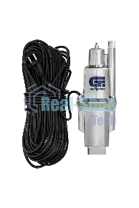 Вибрационный насос Сибртех СВН30040, верхний забор, 300 Вт, напор 75 м, 1200 л/ч, кабель 40 м