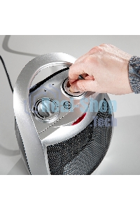 Тепловентилятор MTX FHC-1500, серый, 750/1500 Вт, 15 м2, термостат