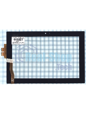 Сенсорное стекло (тачскрин) для Asus Padfone A66 station, черное