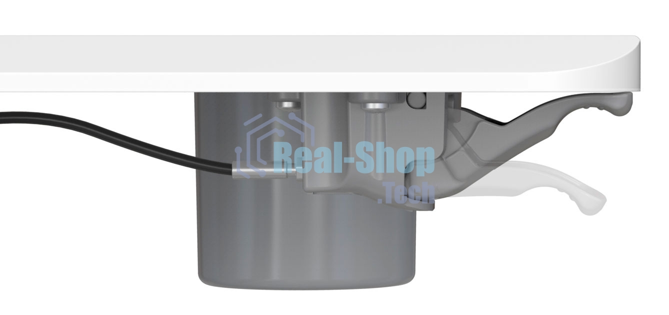 Стол для ноутбука Cactus VM-FDS101B столешница МДФ белый 70x52x107см (CS-FDS101WWT)