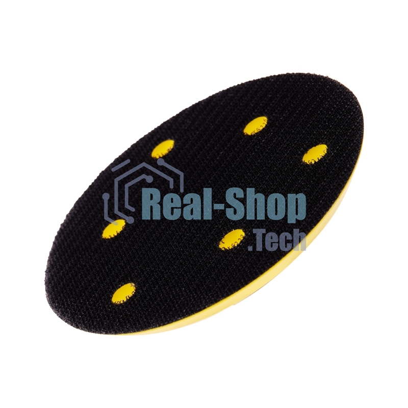 Тарелка опорная для эксцентриковой шлифовальной машины, 125мм, 10мм, мягкая KRANZ