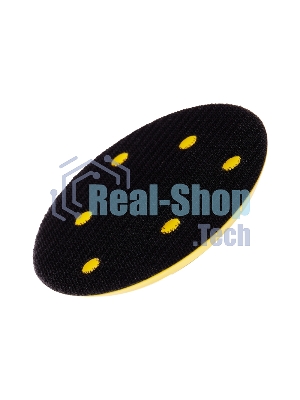 Тарелка опорная для эксцентриковой шлифовальной машины, 125мм, 10мм, мягкая KRANZ