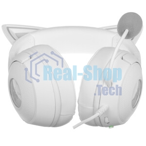 Гарнитура Razer Kraken Kitty V2 Белый, проводная, USB, подсветка