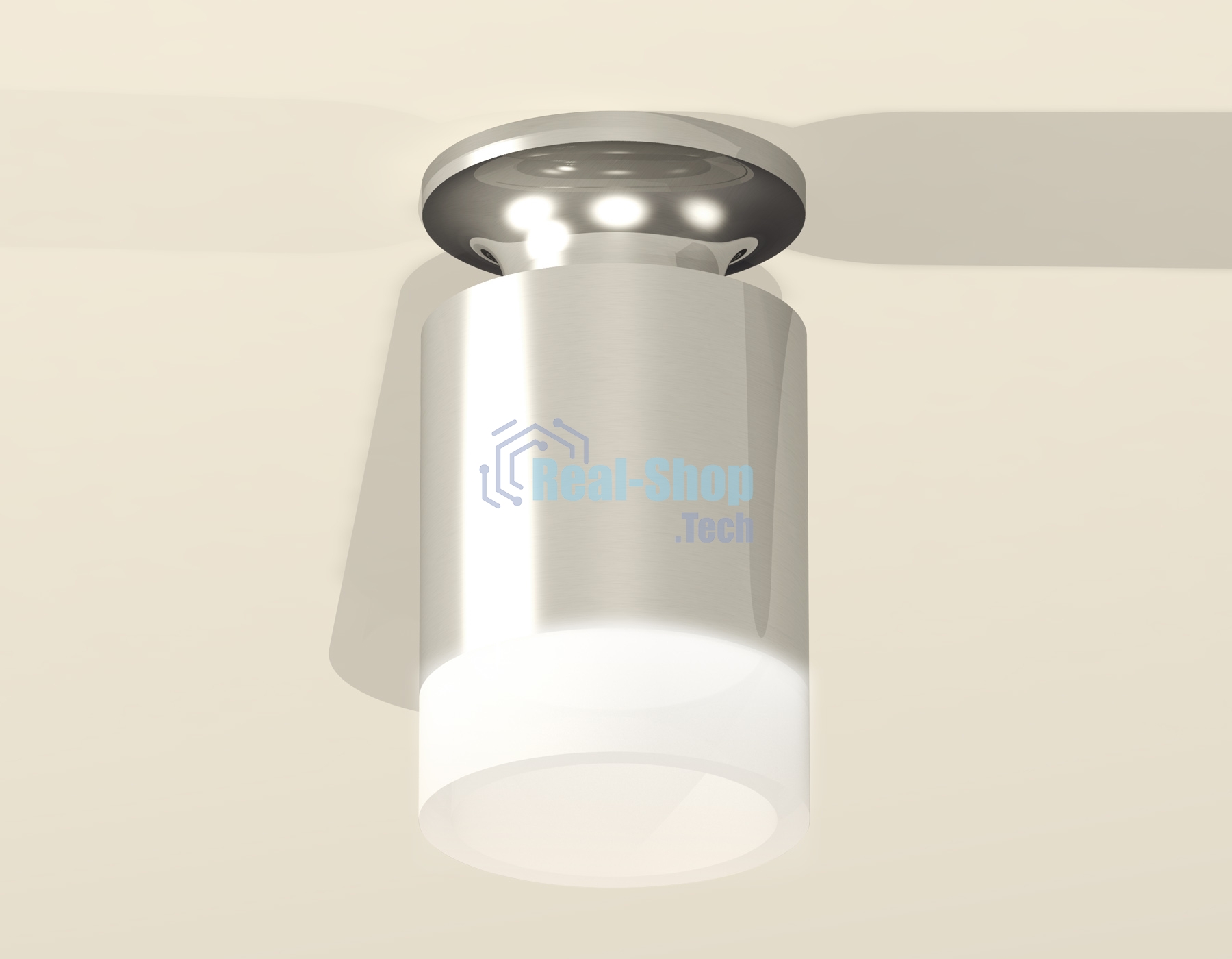 Светильник Ambrella Light XS6305044 PSL/FR серебро полированное/белый матовый MR16 GU5.3 (N6903, C6305, N6248)