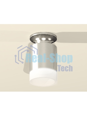 Светильник Ambrella Light XS6305044 PSL/FR серебро полированное/белый матовый MR16 GU5.3 (N6903, C6305, N6248)