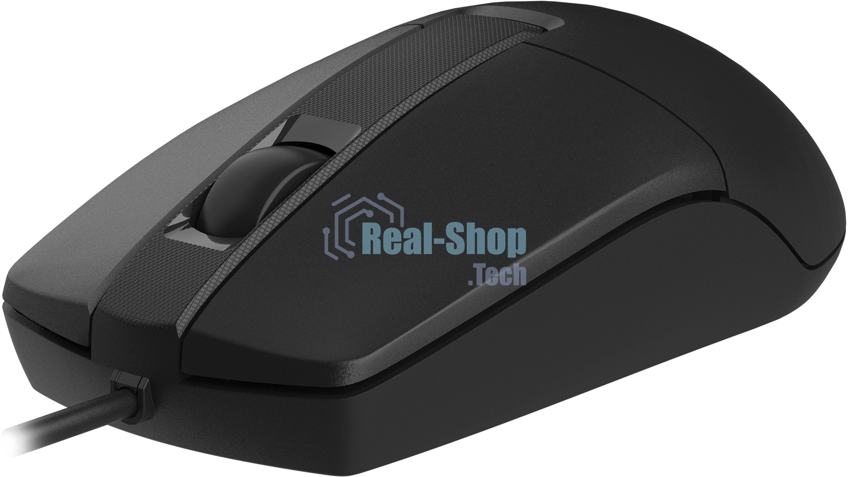 Мышь проводная A4Tech OP-335S черный, 1200 dpi, USB Type-A, кнопки - 3