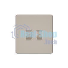 Systeme Electric Systeme Infinity Песчаный берег Розетка информационная RJ-45 кат.5e 2-я