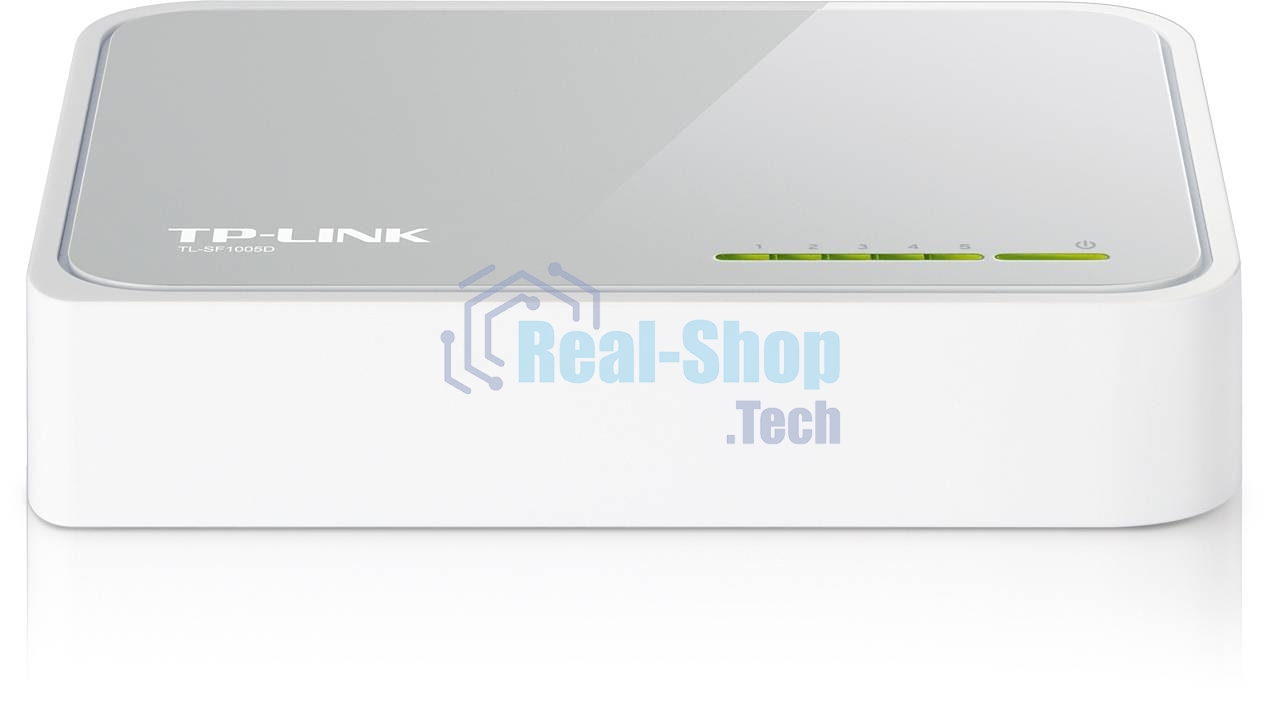 Коммутатор TP-Link SOHO TL-SF1005D Коммутатор 5-port 10/100M mini Desktop Switch, 5 10/100M RJ45 ports, Plastic case