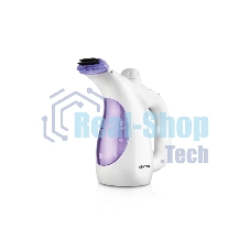 Отпариватель ручной Centek CT-2380 (бел/фиолет) 700Вт, 250мл, 15г/мин, регулятор мощн, насадка-щетка