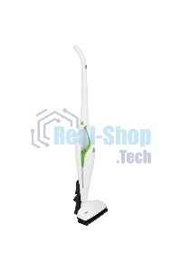 Пылесос вертикальный Mystery MVC-1118 белый/зеленый, питание от аккумулятора, 300 Вт, уборка сухая, пылесборник 0.5 л, работа от АКБ max 30 мин