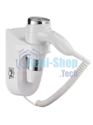 Фен Puff 1600B 1600Вт белый