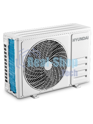 Кондиционер сплит-система Hyundai HAC-18/T-PRO 18000 BTU, 50 м², 27/43 дБ, охлаждение, обогрев, осушение, белый