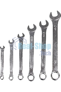 Набор комбинированных ключей 6 шт. 6 - 17