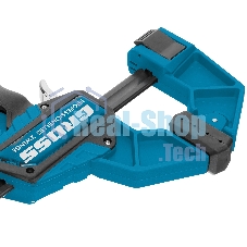 Струбцина реечная Gross быстрозажимная, пистолетного типа, пошаг. механизм, пластиковый корпус,150 мм