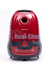 Пылесос Sharp ECKB19RR, красный/черный, 350/1900 Вт, уборка сухая, пылесборник мешок 2.3 л