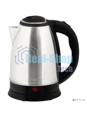 Чайник электрический Scarlett SC-EK21S26 1.8л. 1800Вт серебристый (корпус: нержавеющая сталь)