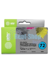 Картридж струйный Cactus CS-C9374 №72 серый (130 мл.) для HP DJ T610/T620/T770/T1100/T1100/T1120/T1200