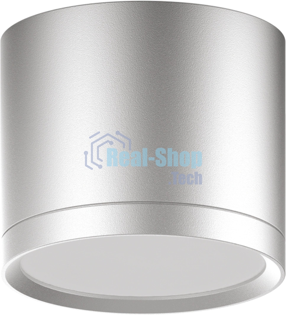 Светильник Gauss Хром/Сатин LED накладной с рассеивателем 10W 4100K 88х75мм 1/30