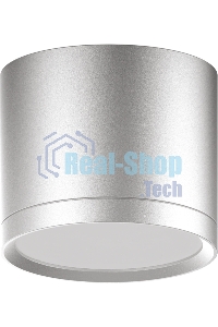 Светильник Gauss Хром/Сатин LED накладной с рассеивателем 10W 4100K 88х75мм 1/30