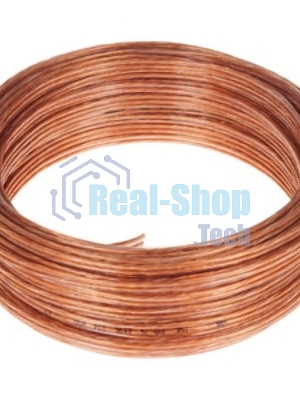Акустический кабель Cablexpert CC-TC2x0,75-20M, прозрачный, 20 м, бухта