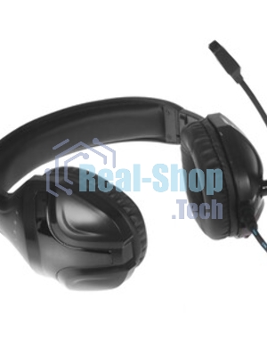 Гарнитура Oklick HS-L370G чёрный, проводная, 3.5 мм
