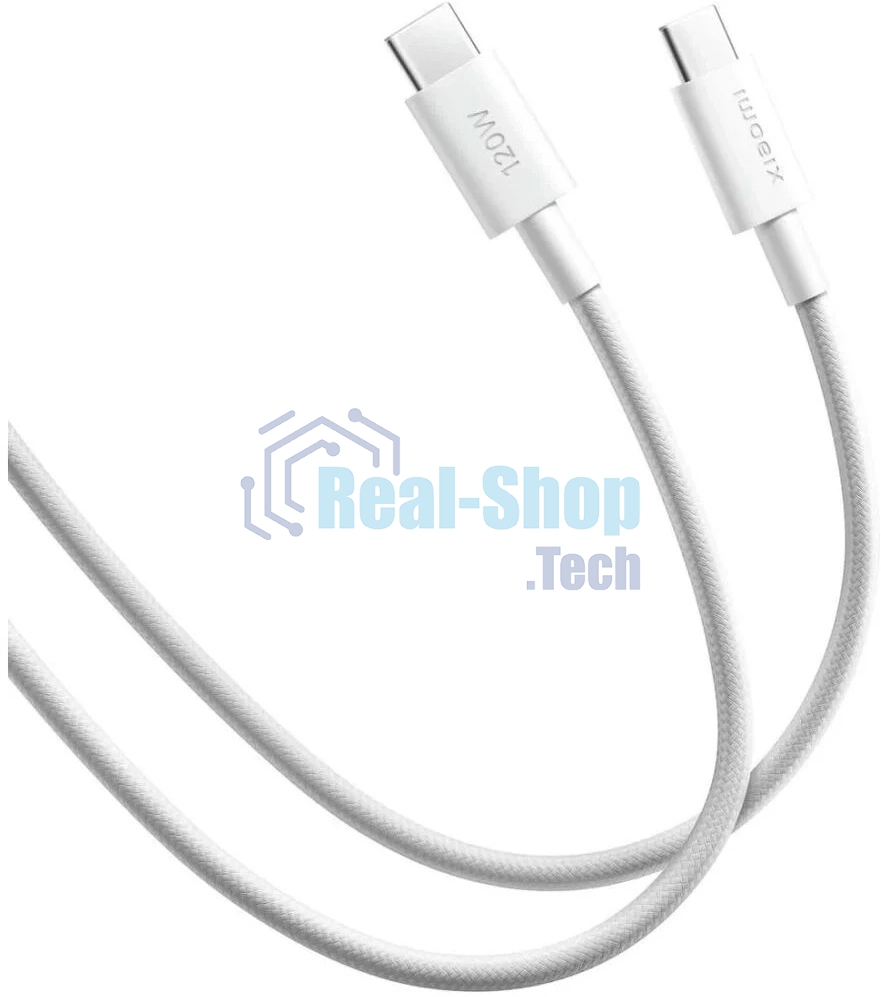 Кабель Xiaomi 6A Braided USB-C to USB-C Cable (1m) (BHR087KGL)