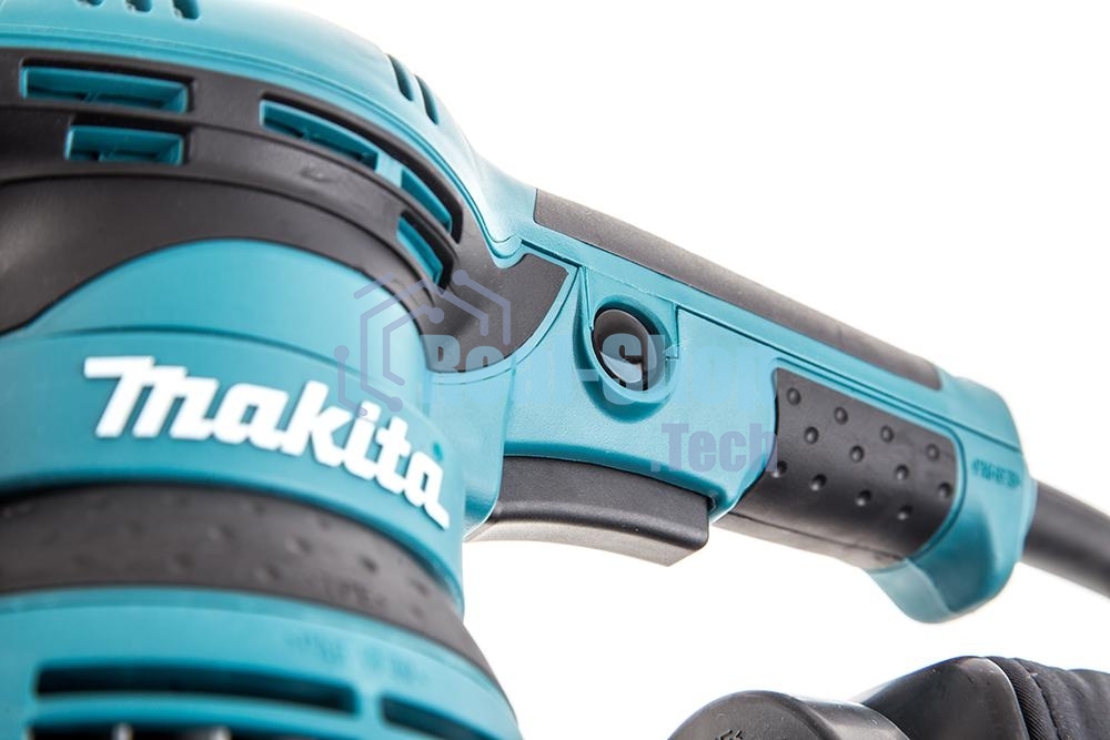Эксцентриковая шлифовальная машина Makita BO5041 ЭШМ,300Вт,ф125мм,4000-12000об\м,ампл-2.8мм,1.4кг,кор,п\сборник,доп.рукоятка