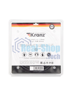 Диск пильный Kranz 250 мм х 24 зуб х 30 мм