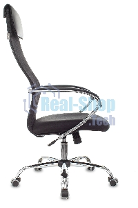 Кресло руководителя Бюрократ CH-607SL TW-01 Neo Black черный, сетка/ткань с подголов. на колес. металл хром