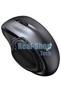 Мышь беспроводная Genius Ergo 8200S серый, 1200 dpi, радиоканал, USB, кнопки - 5