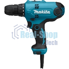 Дрель Makita DF0300 320Вт,БЗП-10мм,0-450\0-1500об\м,1.2кг,кор