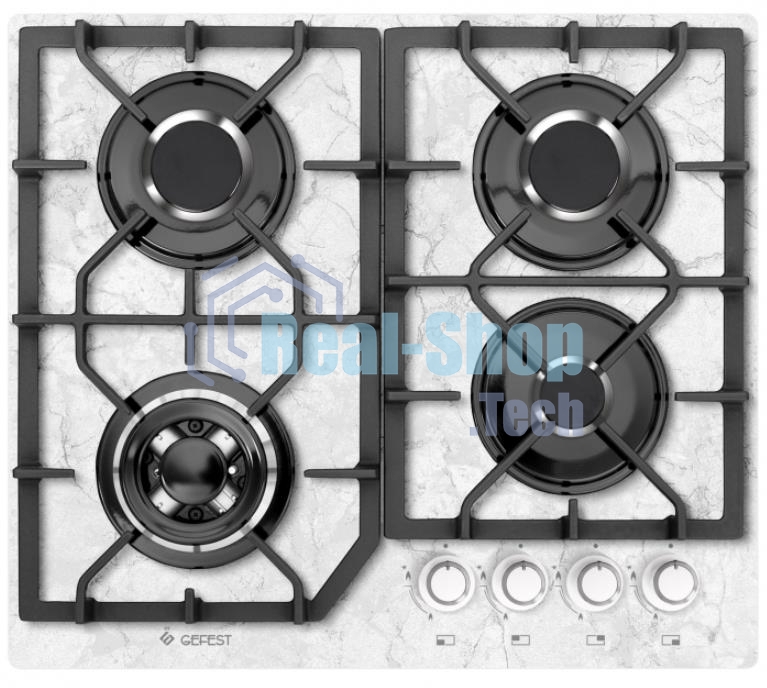 Газовая варочная панель Gefest ПВГ 2232-01 К152 белый