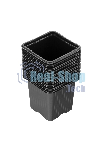 Горшочек для рассады, 70х70х65 мм, полистирол, 10 шт. Россия