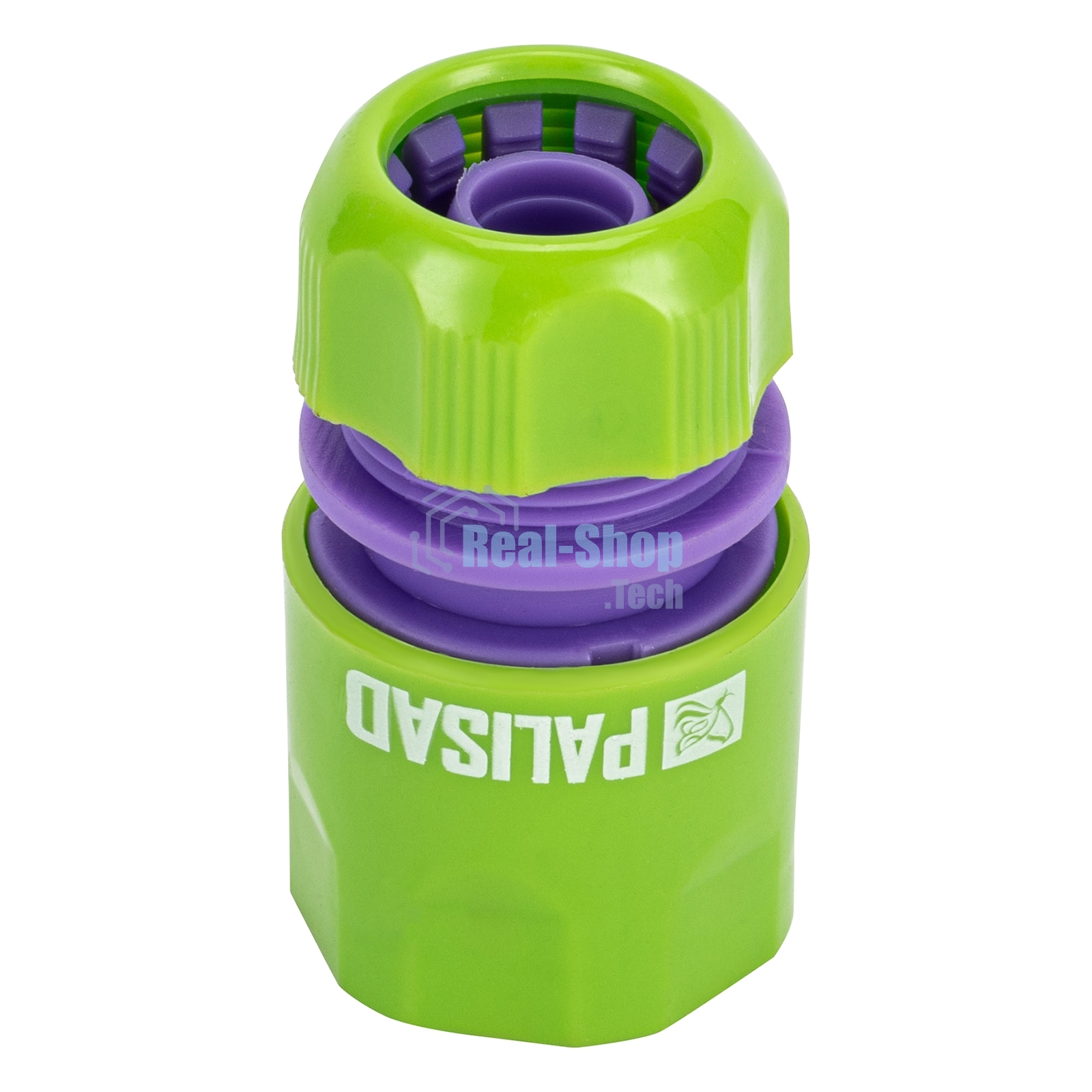 Соединитель пластмассовый быстросъемный для шланга Palisad 1/2