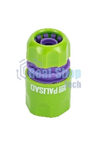 Соединитель пластмассовый быстросъемный для шланга Palisad 1/2