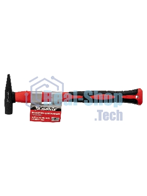 Молоток слесарный Matrix ''optimal'', 100 г, фибергласовая обрезиненная рукоятка, квадратный боек