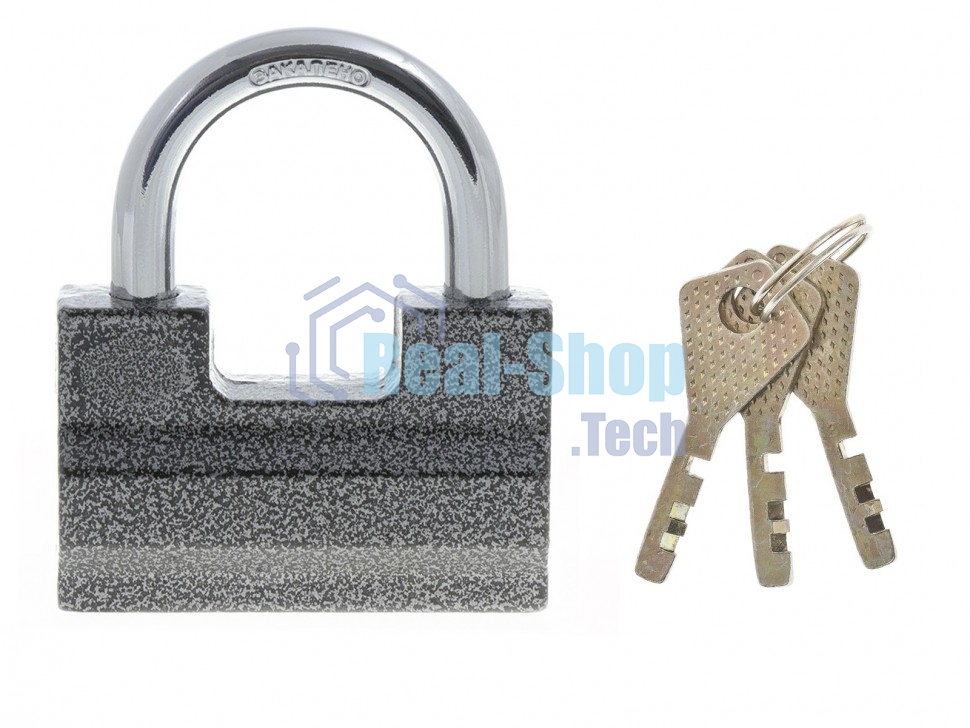 Замок навесной Сибртех ЗН2-7,80 мм