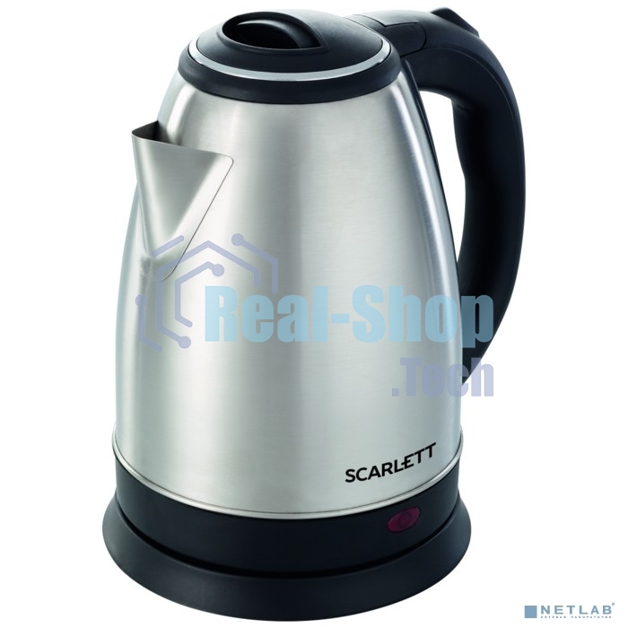Чайник электрический Scarlett SC-EK21S26 1.8л. 1800Вт серебристый (корпус: нержавеющая сталь)