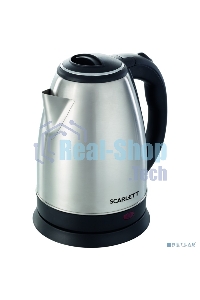 Чайник электрический Scarlett SC-EK21S26 1.8л. 1800Вт серебристый (корпус: нержавеющая сталь)