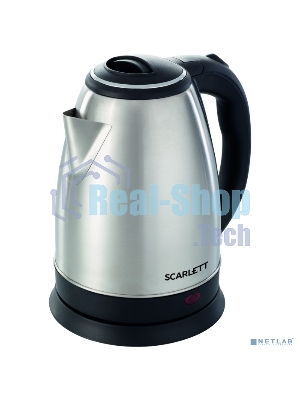 Чайник электрический Scarlett SC-EK21S26 1.8л. 1800Вт серебристый (корпус: нержавеющая сталь)