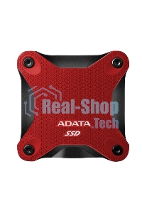 Внешний SSD ADATA SD620, 2TB, USB 3.2 Gen 2 Type-A, R/W 550/480, красный