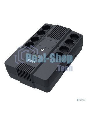 Источник бесперебойного питания CBR [UPS-OFK-101E-800] 800VA/480W, Schuko CEE 7 Outlets: (x4 Battery & Surge Protected; x4 Surge Protected), LED, AVR, 12V/9Ah