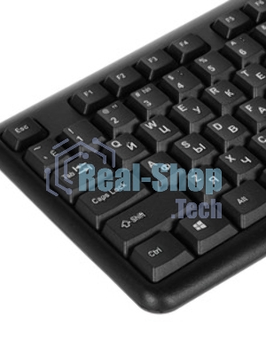 Клавиатура Oklick 180V2 проводная, USB Type-A, чёрный