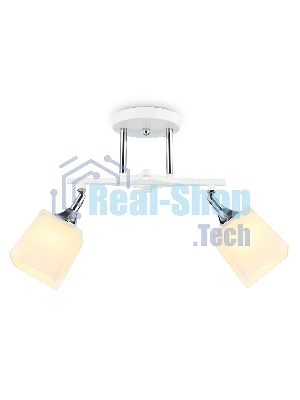 Светильник Ambrella light TR303062/2 WH/CH/FR белый/хром/белый матовый E27/2 max 40W 560*145*260