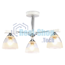 Светильник Ambrella light TR9091/3 WH/CH белый/хром E27*3 max 40W D570*270