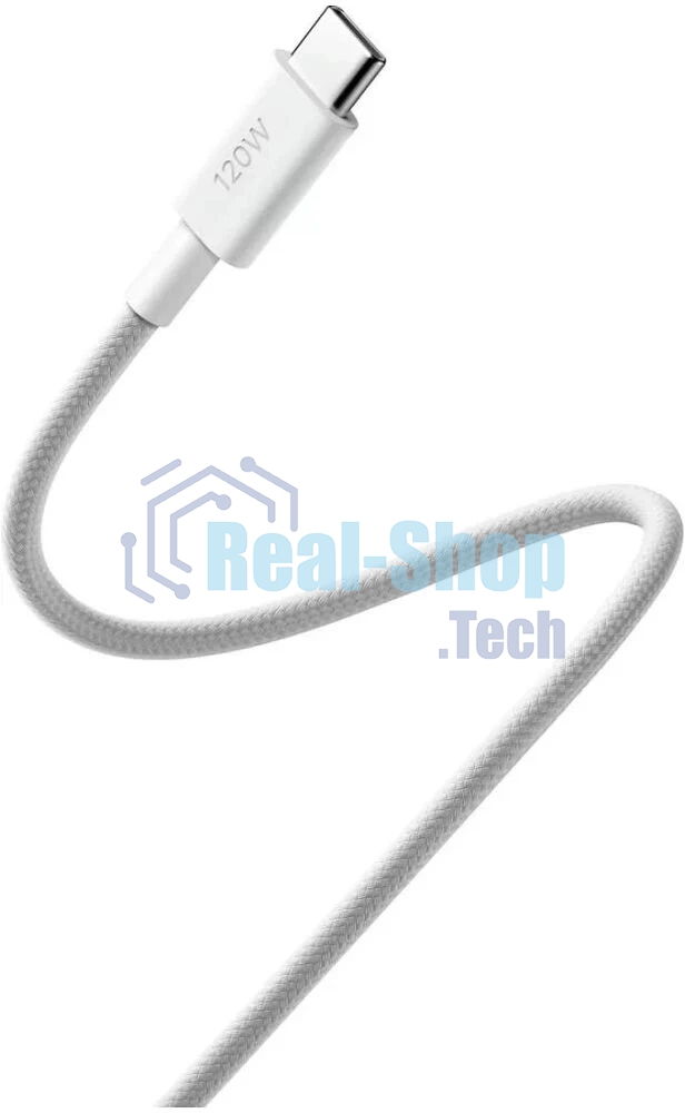 Кабель Xiaomi 6A Braided USB-C to USB-C Cable (1m) (BHR087KGL)