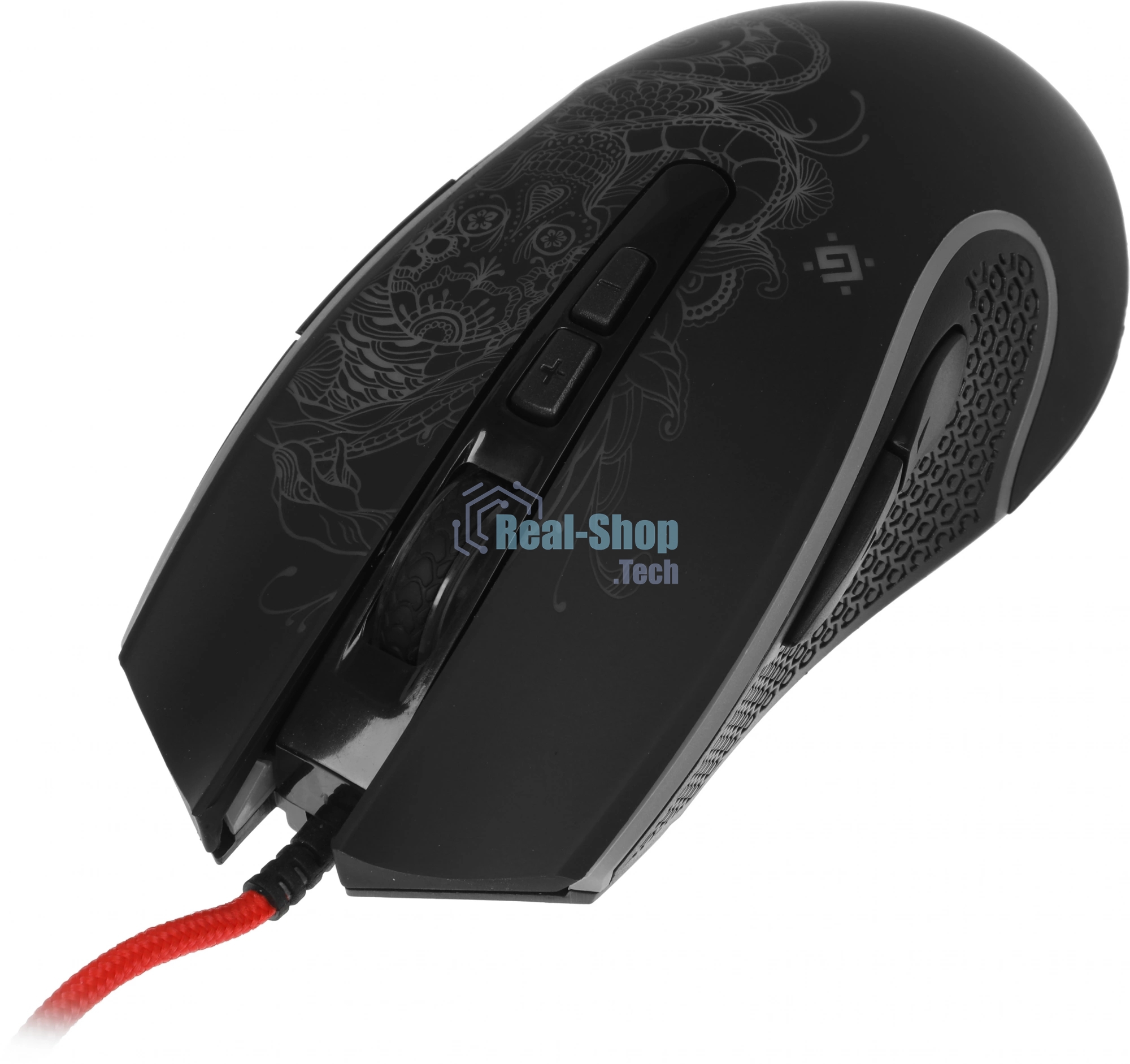 Мышь проводная Defender Venom GM-640L черный, 3200 dpi, USB, кнопки - 8