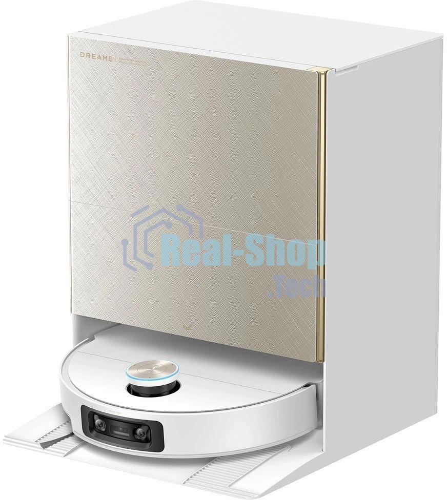 Робот-пылесос Dreame X60 Ultra Complete белый, 6400 мAч Li-Ion, уборка влажная/сухая, пылесборник контейнер 0.23 л