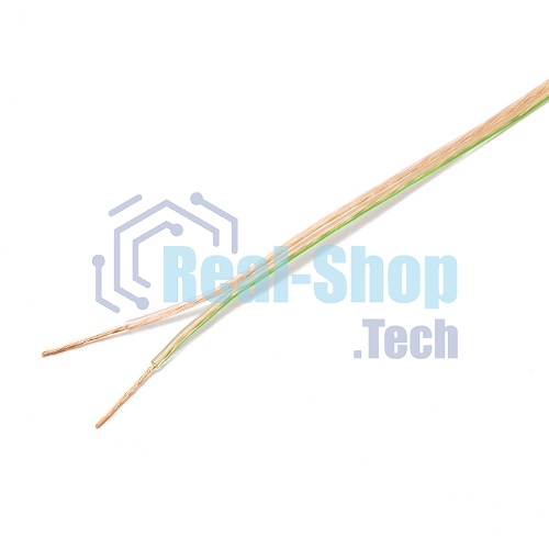 Акустический кабель Cablexpert CC-TC2x0,5-15M, прозрачный, 15 м, бухта