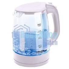 Чайник электрический Delta LUX DL-1058W белый
